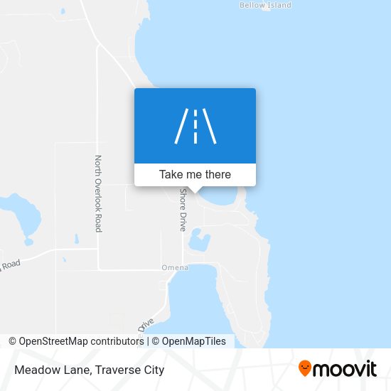 Mapa de Meadow Lane