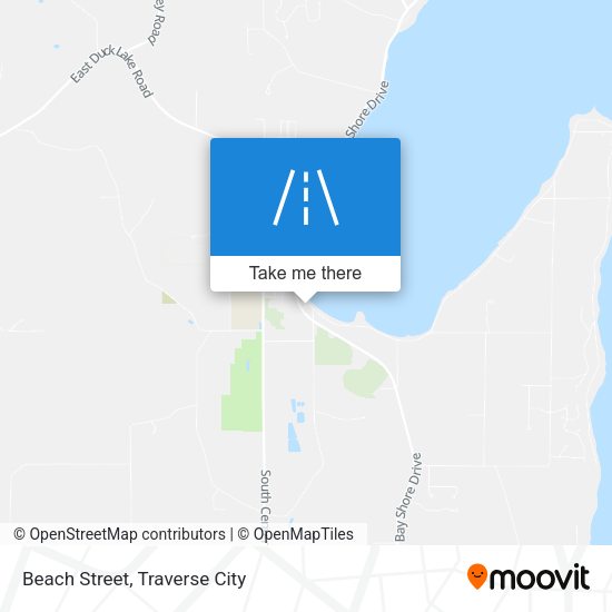 Mapa de Beach Street