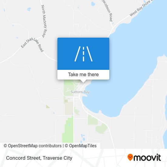 Concord Street map