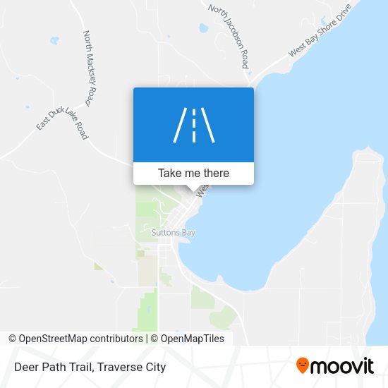 Deer Path Trail map