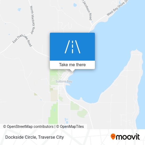 Dockside Circle map