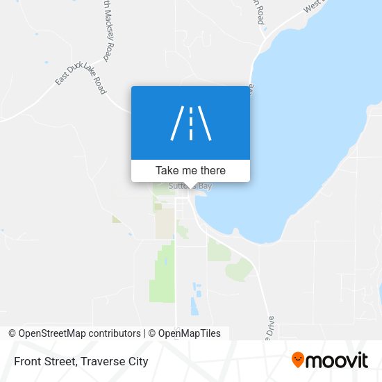 Front Street map