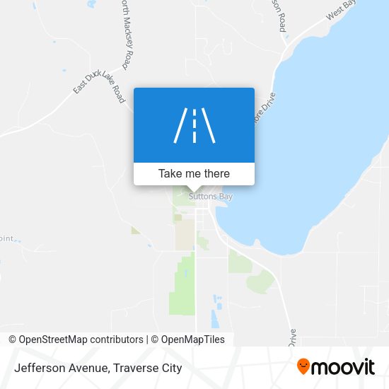 Mapa de Jefferson Avenue