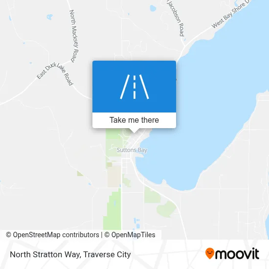 North Stratton Way map