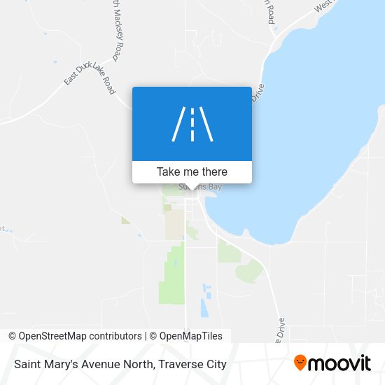 Mapa de Saint Mary's Avenue North