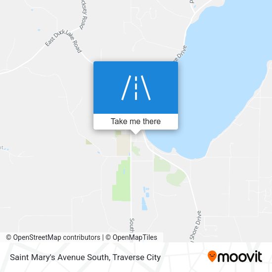 Saint Mary's Avenue South map