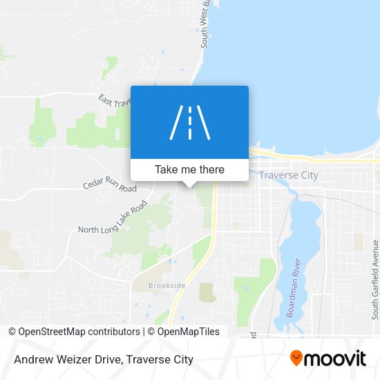 Andrew Weizer Drive map