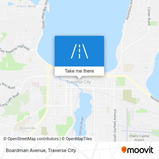 Boardman Avenue map