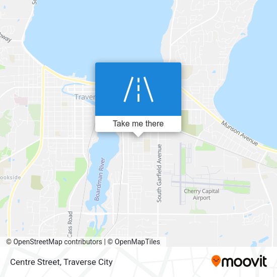 Mapa de Centre Street