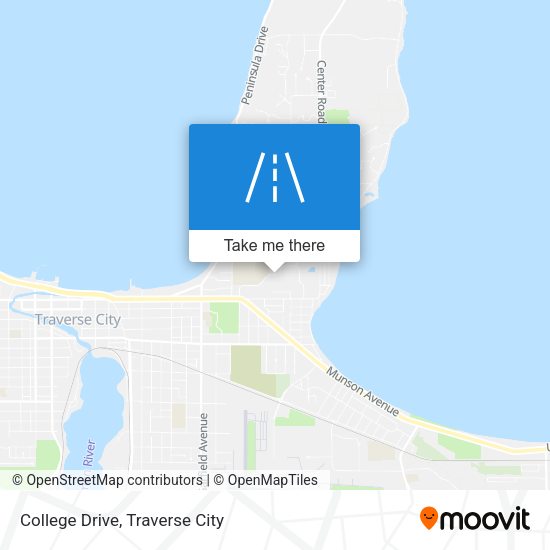 Mapa de College Drive