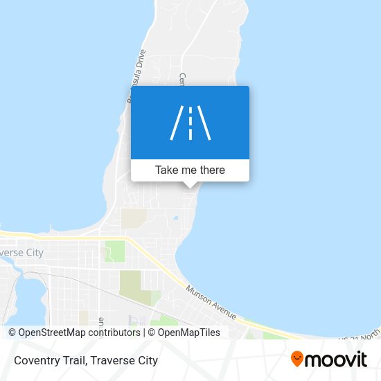 Coventry Trail map