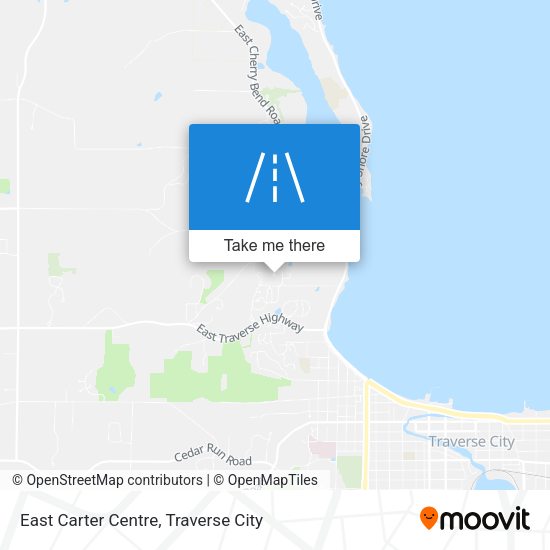 East Carter Centre map