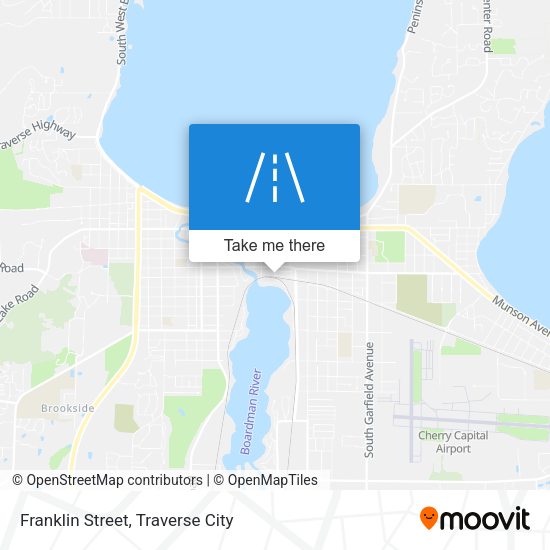 Franklin Street map