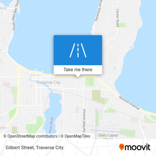 Mapa de Gilbert Street