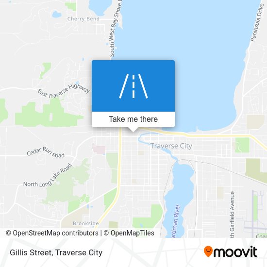 Mapa de Gillis Street