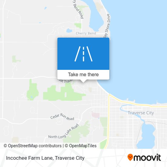 Incochee Farm Lane map
