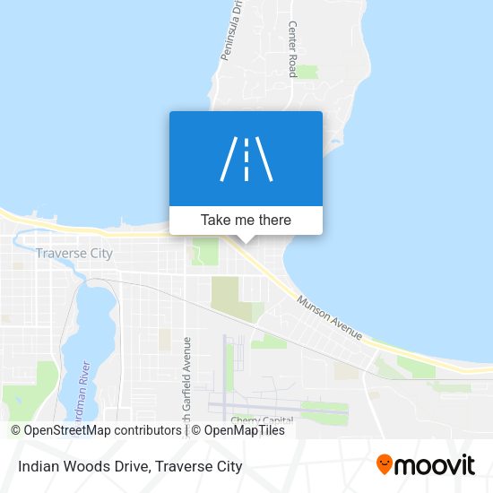 Indian Woods Drive map