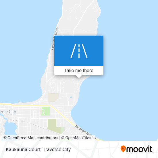 Mapa de Kaukauna Court
