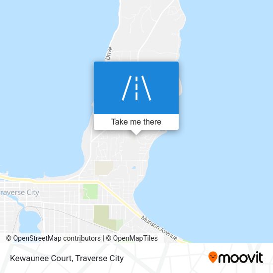 Kewaunee Court map