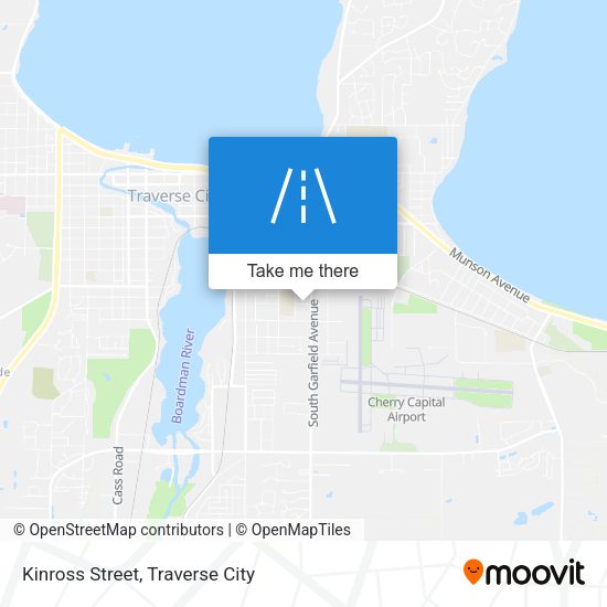 Kinross Street map