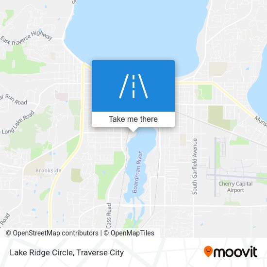 Lake Ridge Circle map