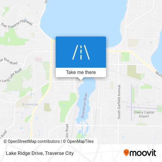 Lake Ridge Drive map