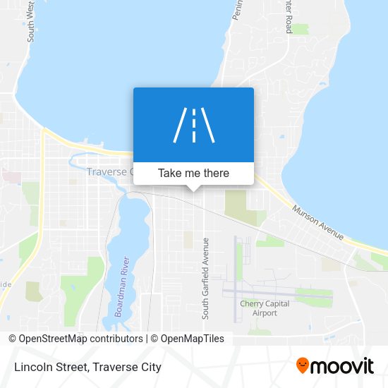 Lincoln Street map