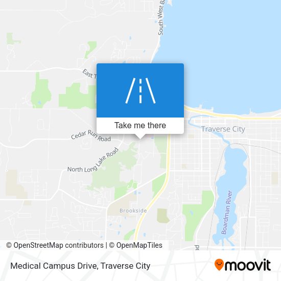 Medical Campus Drive map
