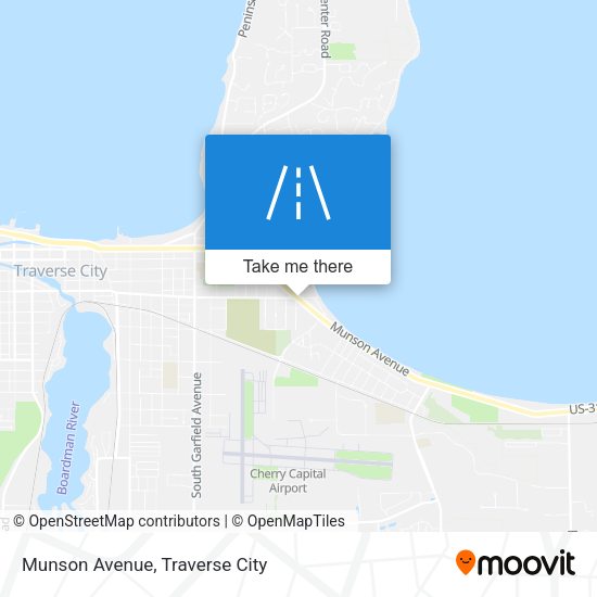 Munson Avenue map