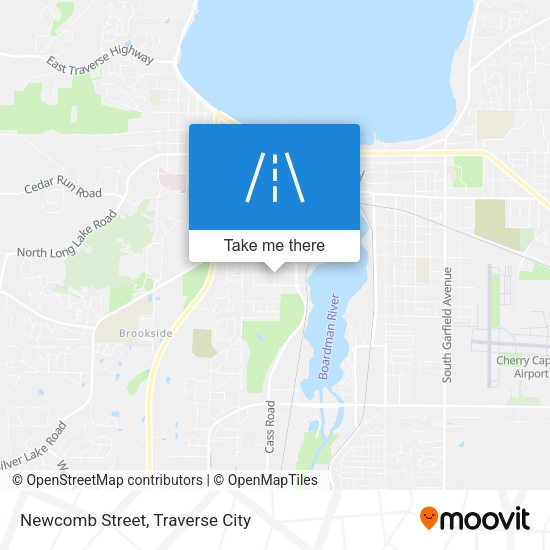 Newcomb Street map