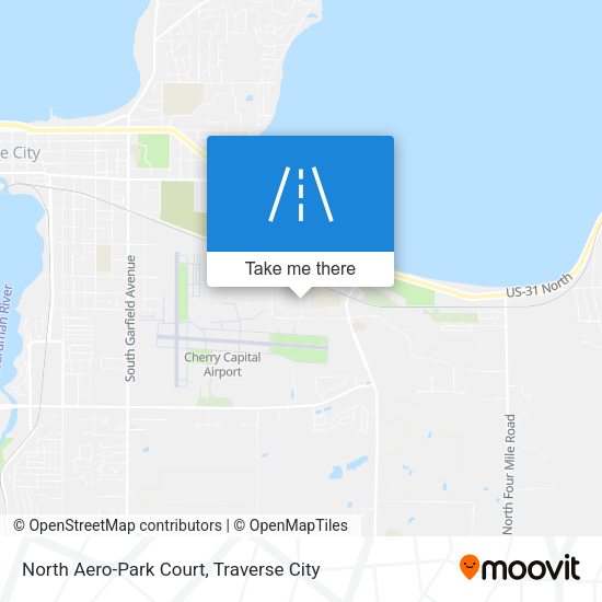 North Aero-Park Court map