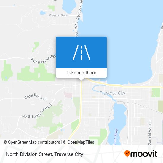North Division Street map