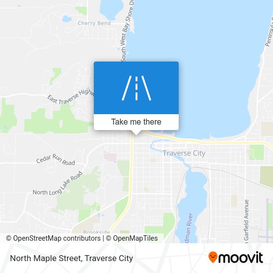 Mapa de North Maple Street