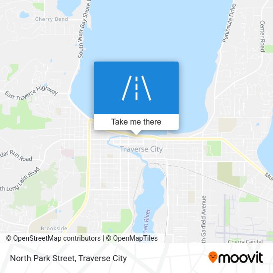 Mapa de North Park Street
