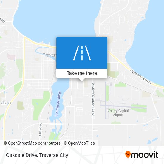Oakdale Drive map