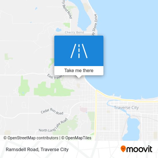 Ramsdell Road map