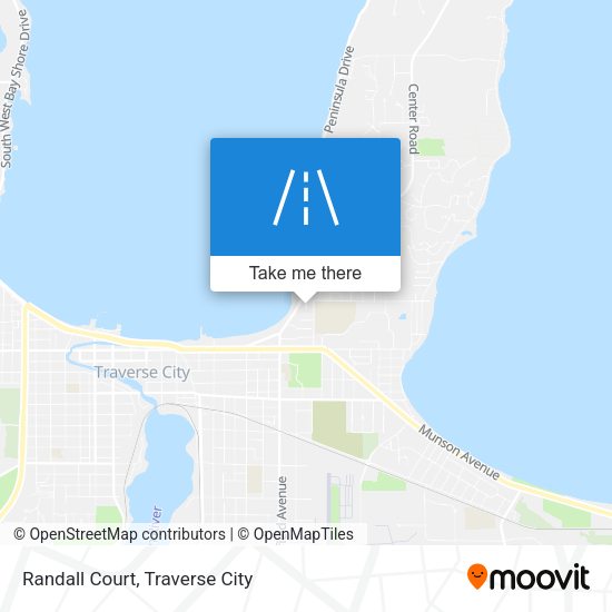 Randall Court map