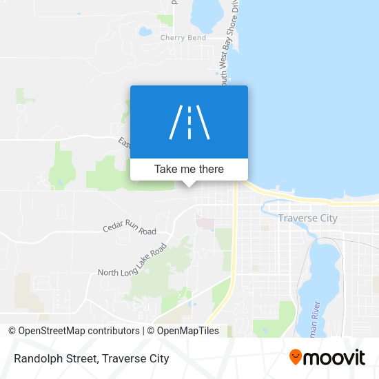 Randolph Street map