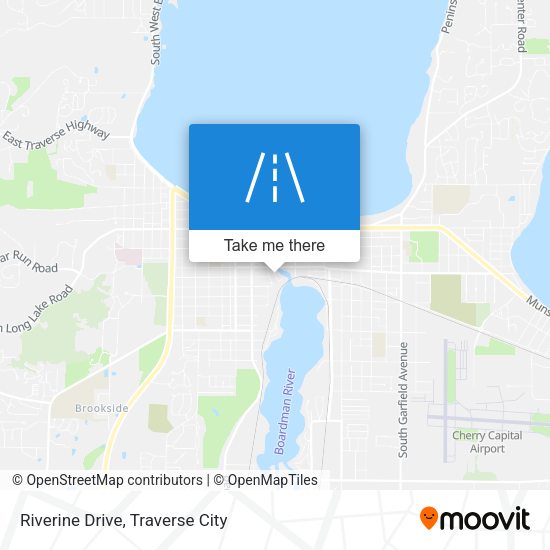 Riverine Drive map