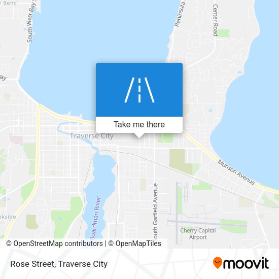 Mapa de Rose Street