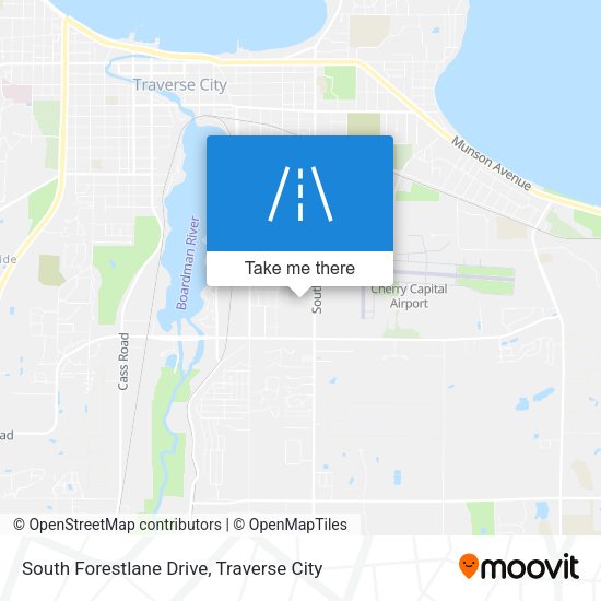 Mapa de South Forestlane Drive