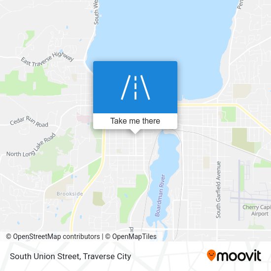 South Union Street map