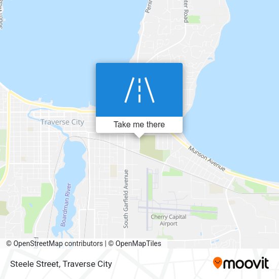 Steele Street map