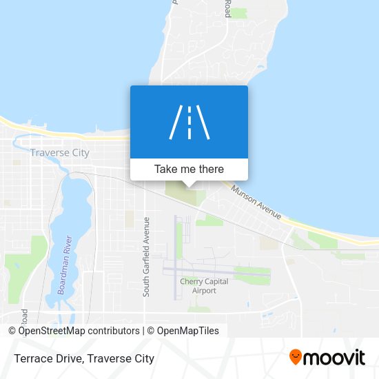 Mapa de Terrace Drive