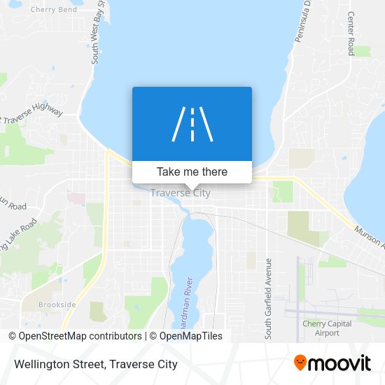 Wellington Street map
