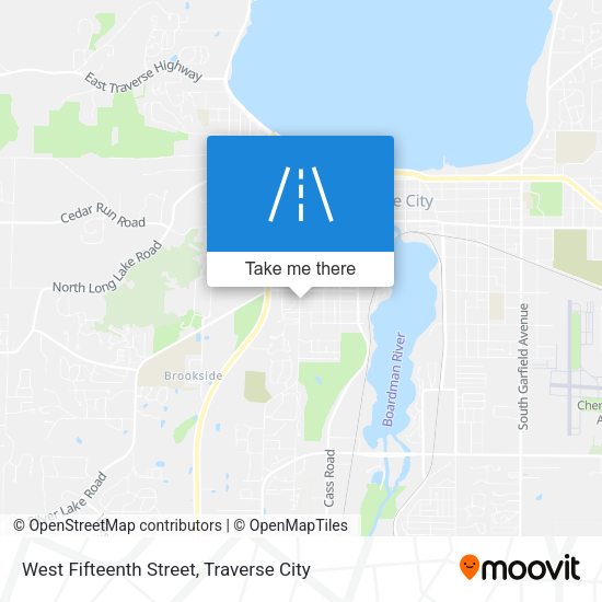Mapa de West Fifteenth Street
