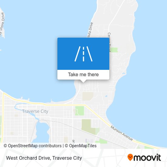 Mapa de West Orchard Drive