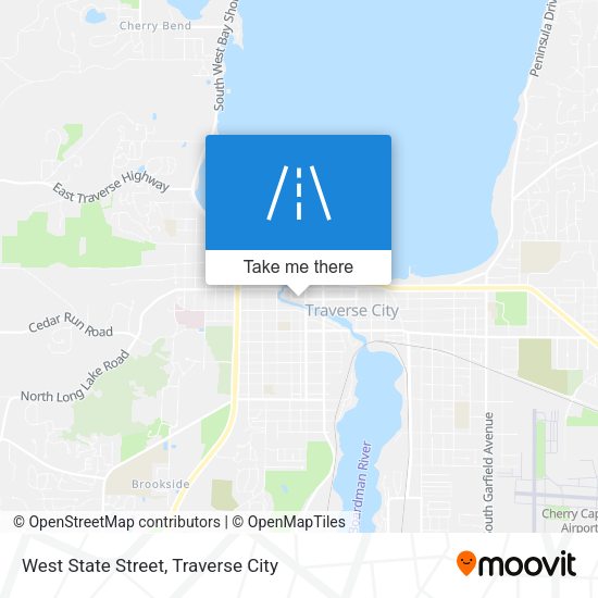 Mapa de West State Street