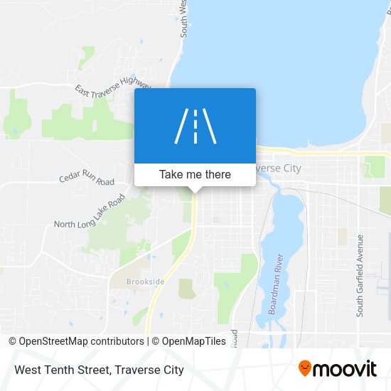 Mapa de West Tenth Street
