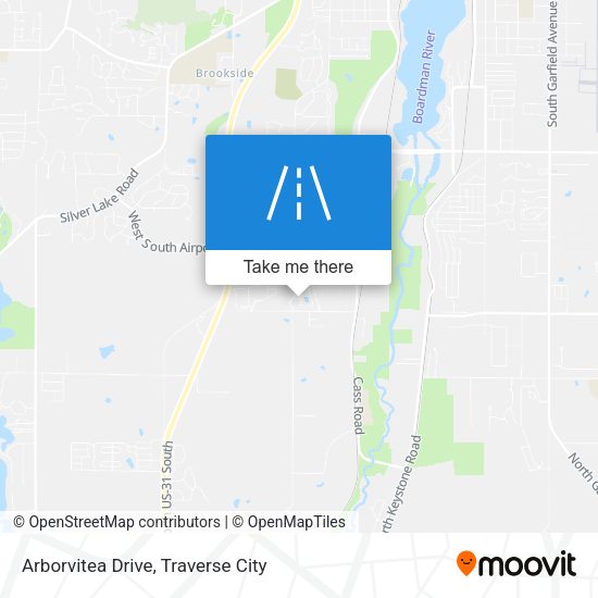 Arborvitea Drive map